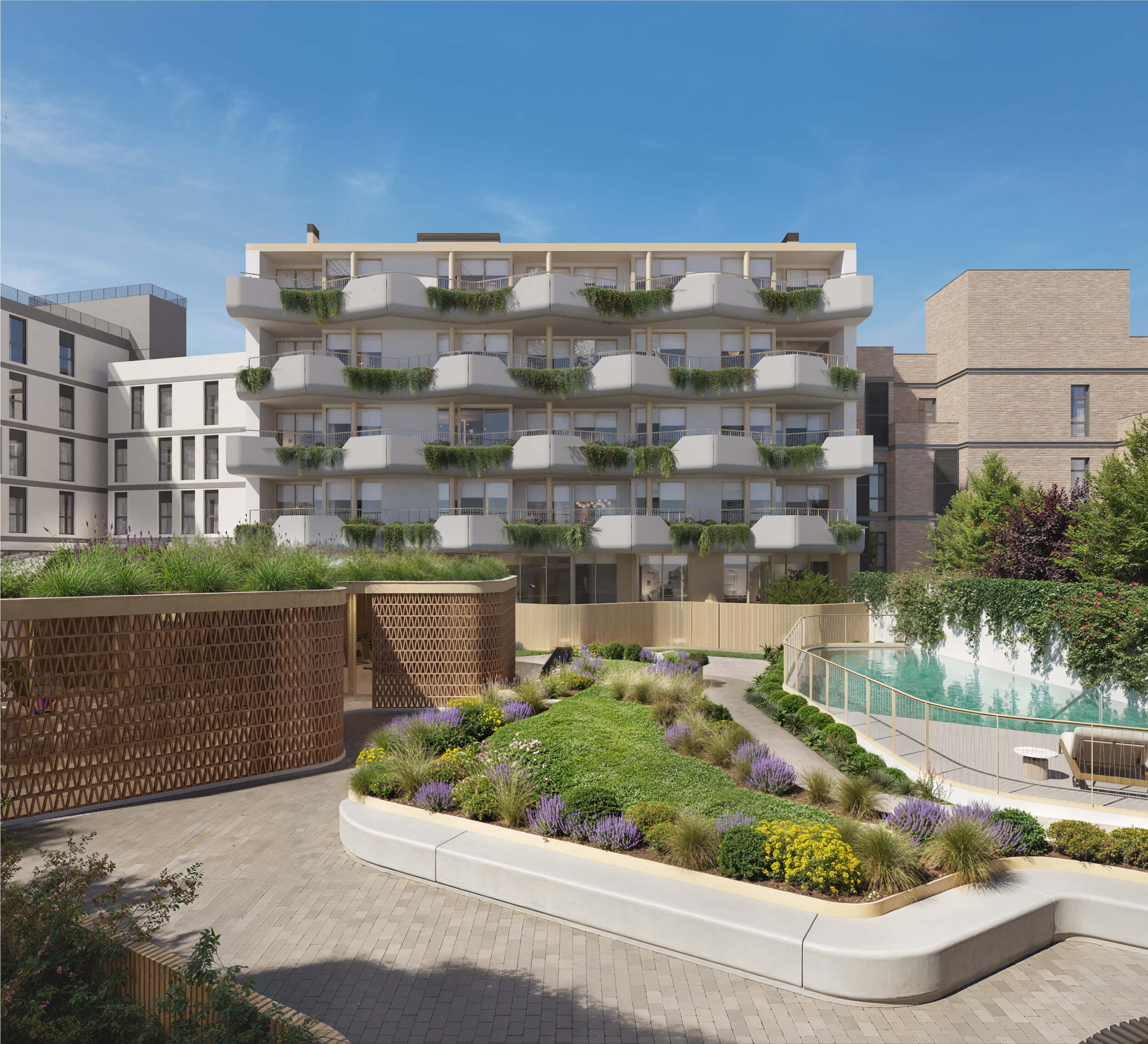 Render Iconico Elevada Diurna