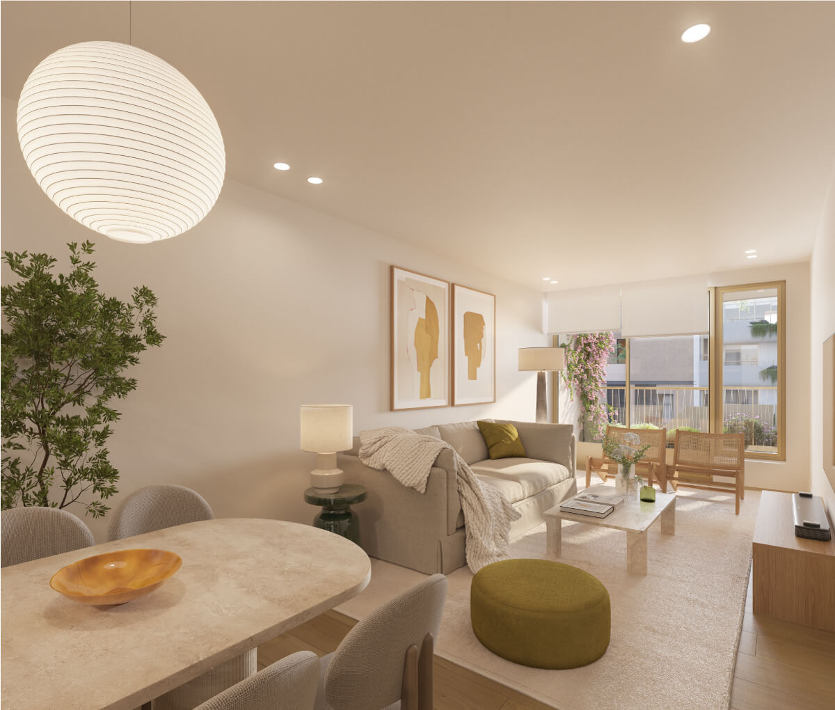 Render Iconico Salón BL01_3F