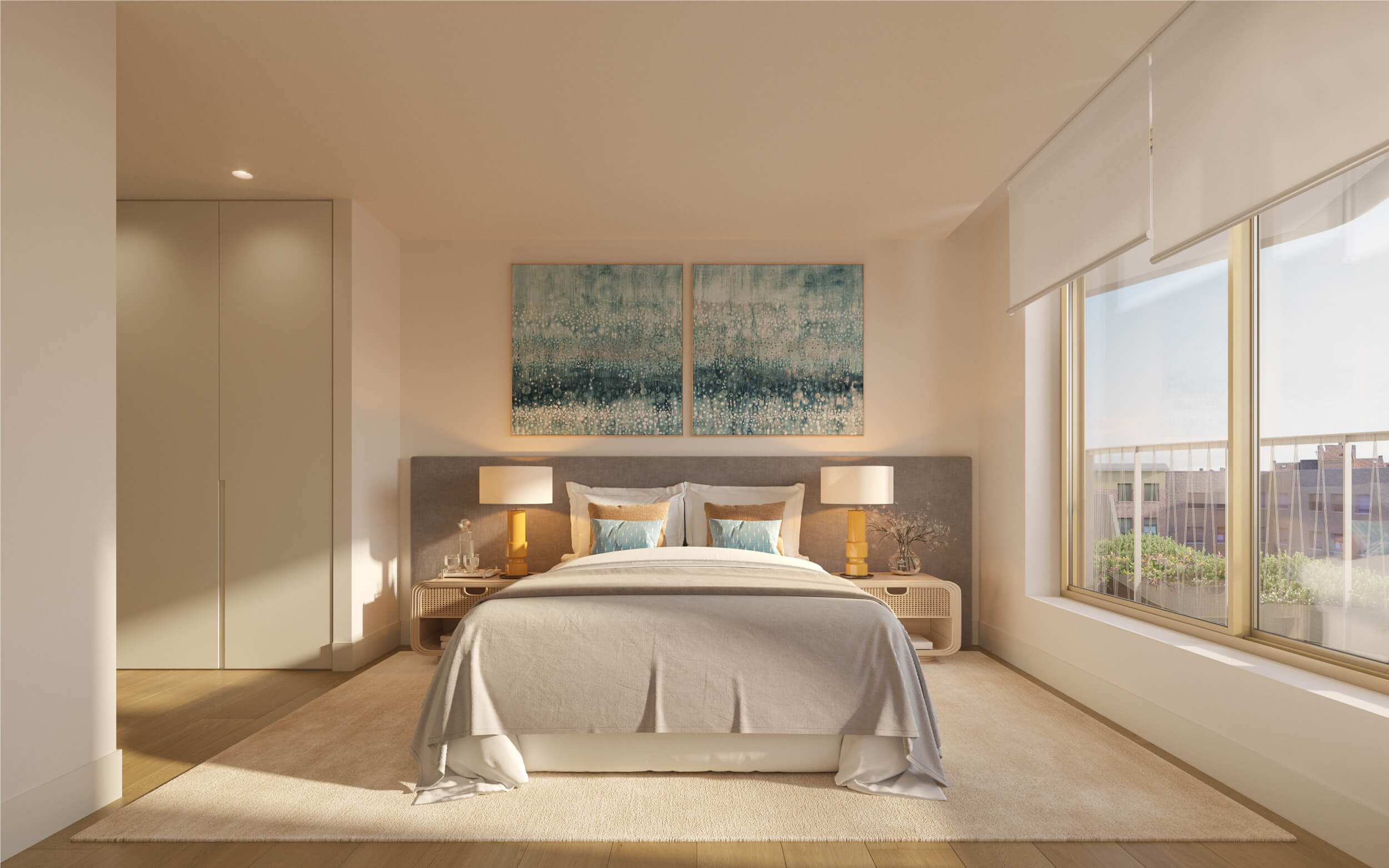 Render Iconico Dormitorio P3 BL01 3A