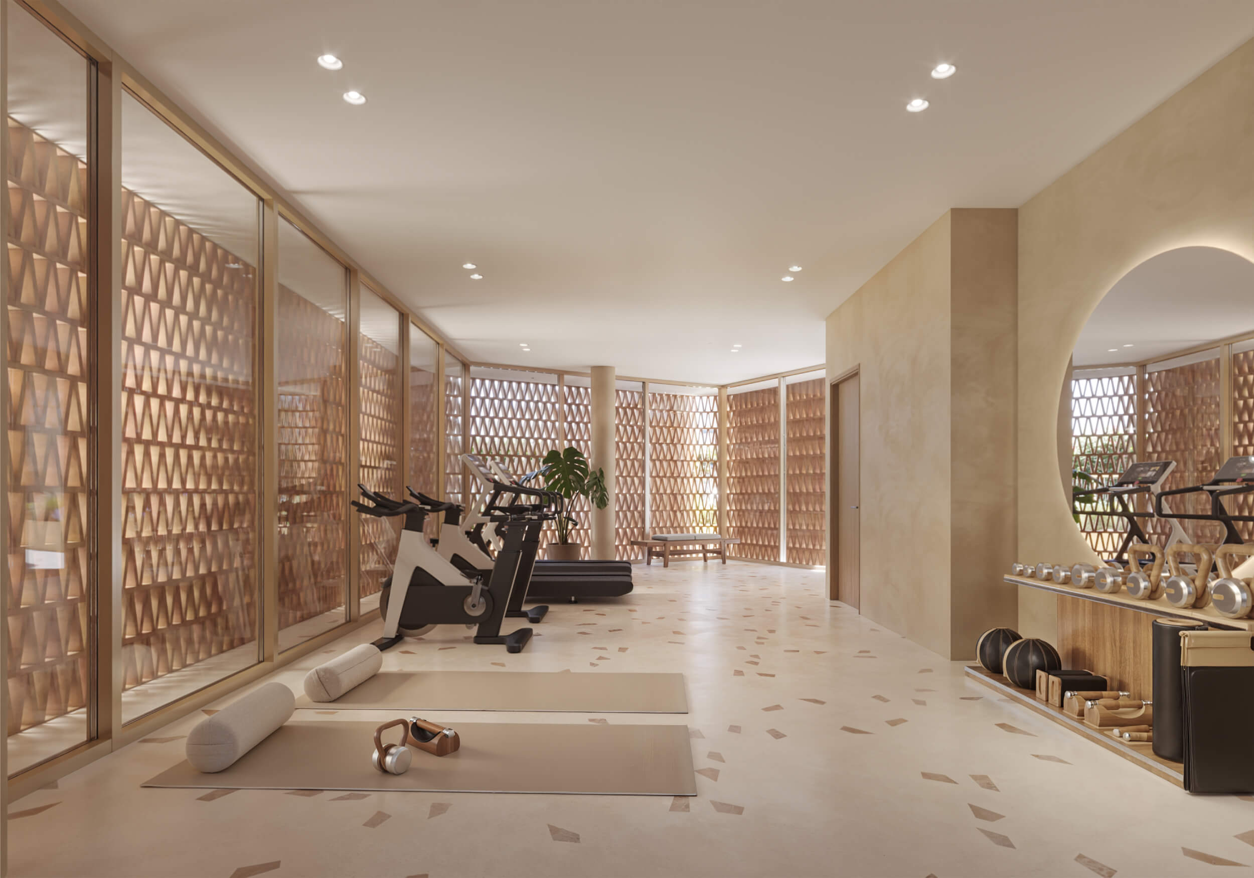 Render Iconico Gymnasio